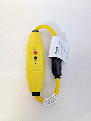 #ad Tower Manufacturing 30438018 In Line 15 Amp GFCI Auto Reset Cord 18 Inch $29.99