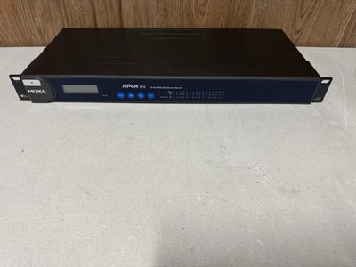 Moxa NPort 5610 16-Port RS-232 Device Server in good used condition.