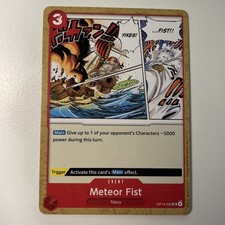 Meteor Fist OP13-020 English UC Carrying On His Will One Piece NM FREE SHIP 4+