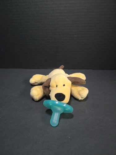 Mary Meyer Wubbanub 5" Plush Puppy Dog Pacifier Soother Lovey Stuffed Animal