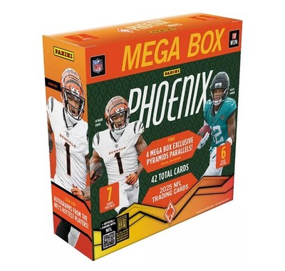 2025 Panini Phoenix Football Mega Box NEW IN BOX AND FAST SHIP