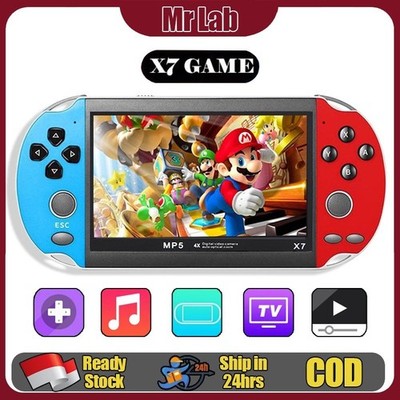 X12plus 16GB Handheld Spielkonsole 3000 Spiele MP4 7'' Video Game Consoles DE