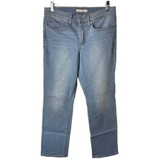 Levi's Blue 314 Shaping Stretch Denim Straight Leg Jeans Women's Size 30