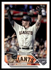 2023 Topps Bryce Johnson Rookie San Francisco Giants #571