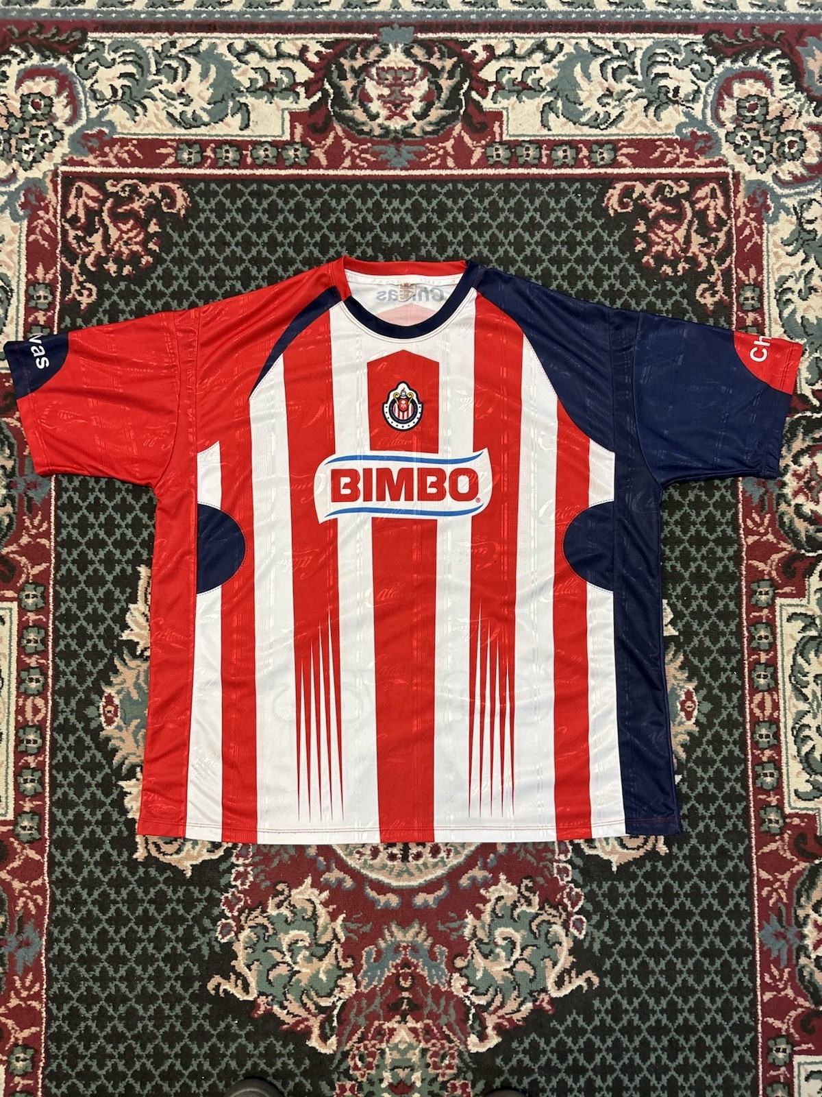 Vintage Chivas De Guadalajara Souvenir Soccer Jersey Size XL