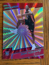2017-18 Panini Revolution Bam Adebayo Rookie Rc SUNBURST - 13/75 Jersey Number
