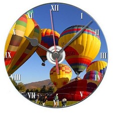Ballooning gift dvd desk clock, great Secret santa, Can be personalised