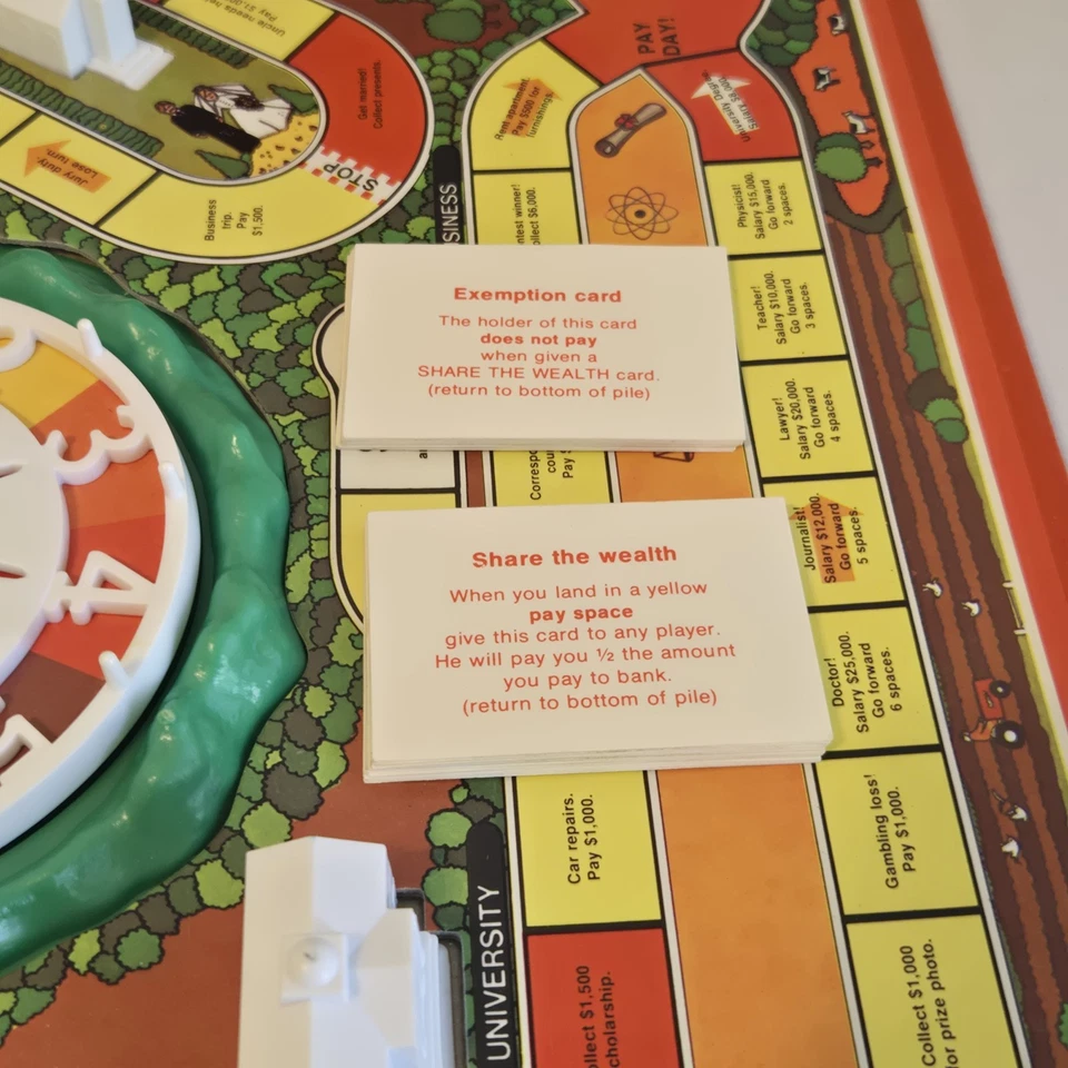 The Game of Life Vintage 1979 Milton Bradley, Made in USA **COMPLETE** - Image 4 of 4