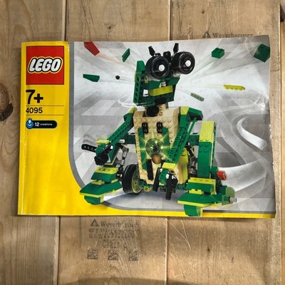 LEGO Inventor 4095 Record & Play, Dog Robot Drummer Car Programmable Motor Works