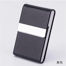 Professional Business Card Holder PU Leather Business Card Case Name Card Holder