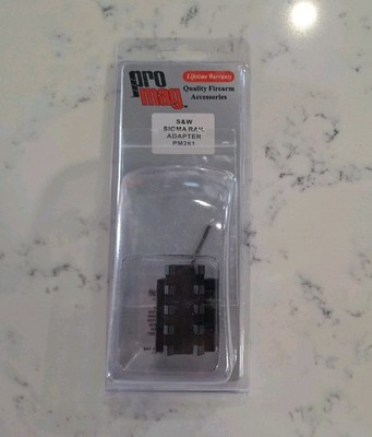 ProMag Smith & Wesson Sigma Series Rail Adapter, S&W PM261, Black Polymer
