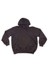 Vintage Adidas Center Logo Faded Black Pullover Hoodie L