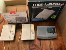 Radio Shack FM Wireless Intercom & Code A Phone Answering System Tested/Working 