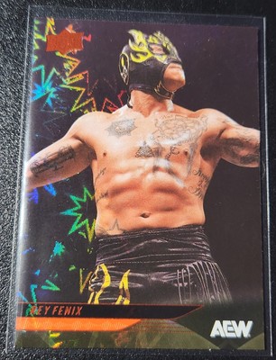 2025 Upper Deck AEW #14 Rey Fenix Dynamite Parallel /199 WWE