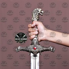 Handmade oathkeeper Replica sword carbon steel sword got lannister sword best gi