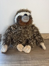 WWF Sloth Plush Soft Toy Eco Earth Posh Paws Brown Cuddly Teddy Animal