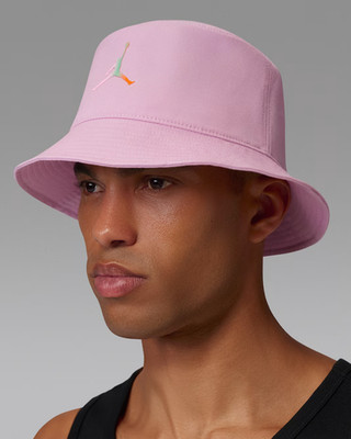 Jordan Apex Bucket Hat Size S Iced Carmine Sail Unisex Adult IF3520-676 NEw