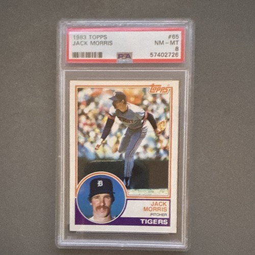 1983 Topps Jack Morris #65 card