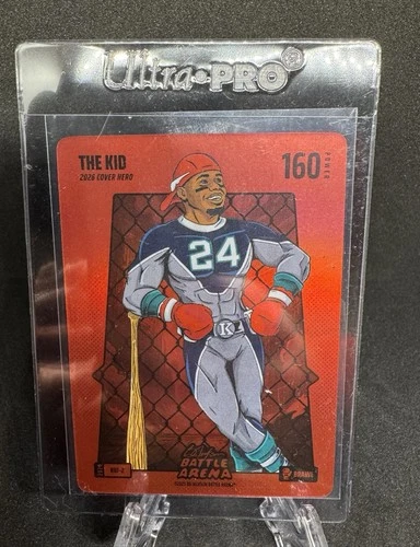 2026 Bo Jackson Battle Arena #RBF-2 “The Kid” Ken Griffey Jr Red battle foil SSP