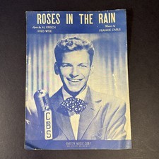 Roses In The Rain by Frisch Wise Carle (Vintage Sheet Music 1947 Barton