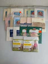 Mixed Lot of Cross Stitch Aida Fabric  Waste Canvas Cambridge Charles Craft NOS
