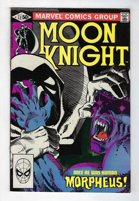 Moon Knight # 12 Marvel Comics Morpheus app Frank Miller Cover Oct 1981 VF-