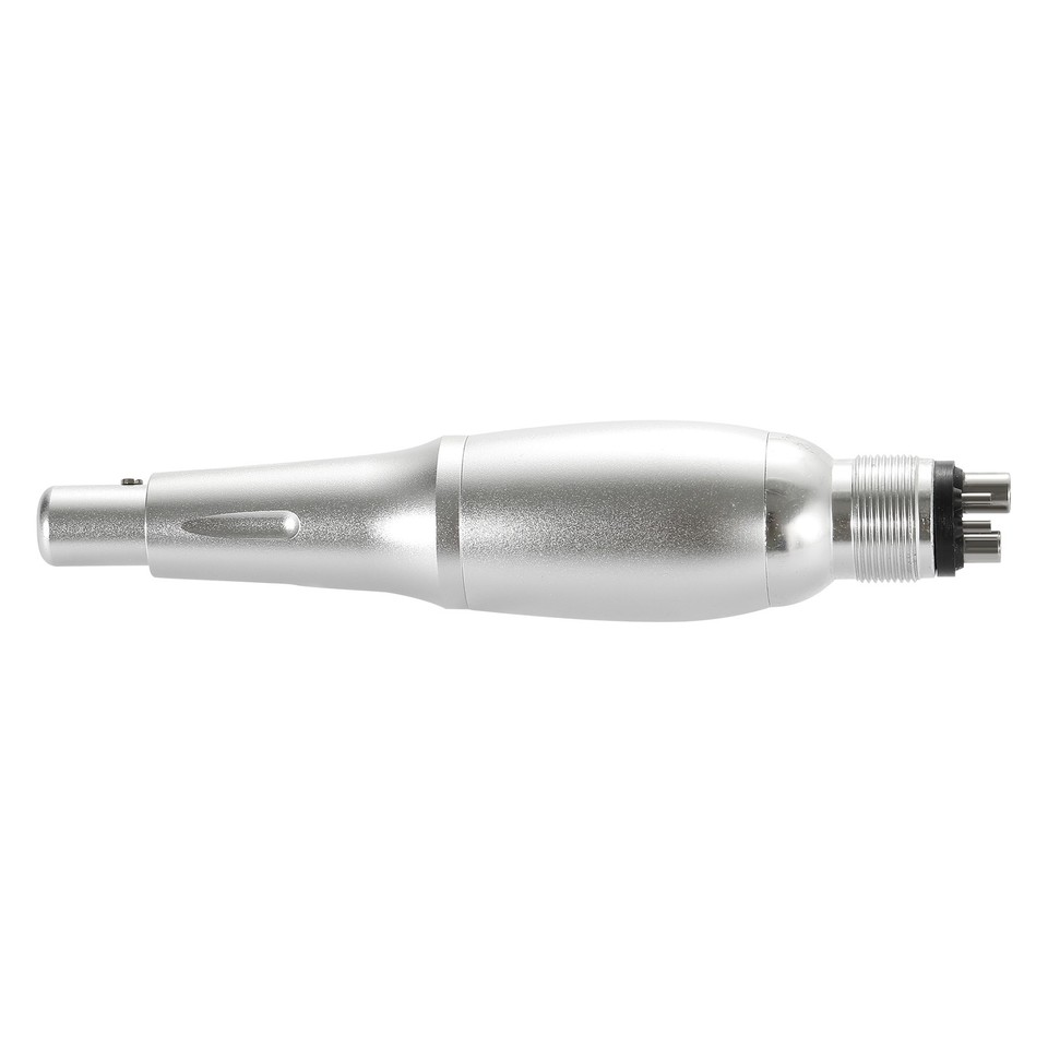 Dental 4:1 Hygiene Prophy Handpiece 360° Swivel Straight Cone Air Motor 2-Holes