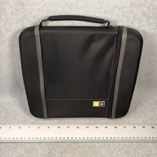 Case Logic HDD SSD Hard Drive Large EVA Case Cord Storage Zippered Closure Black