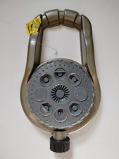 Expert Gardener 8-pattern Adjustable Area Sprinkler With Weighted Metal Base