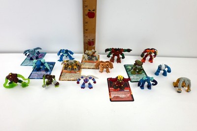 Gormiti Giochi Preziosi Lot of 16 Mini Figures - 6 with Cards