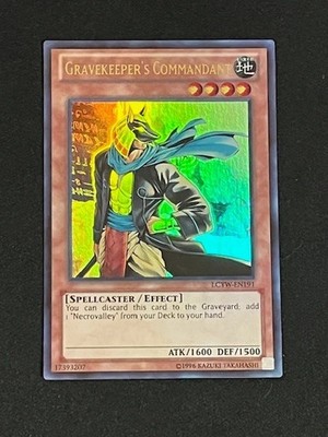 Yugioh! Gravekeeper's Commandant - LCYW-EN191 - Ultra Rare - Unlimited Edition N