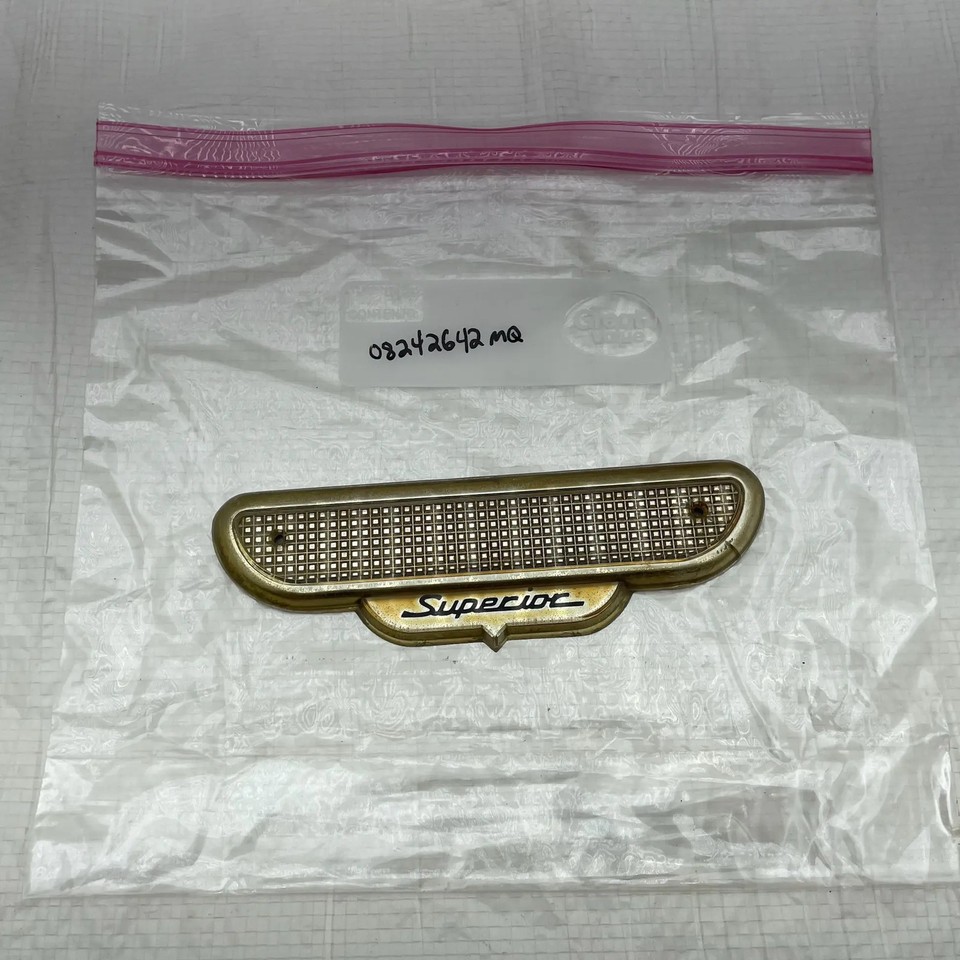 1950-1959 Superior Gold Interior Badge Cadillac Conversion Hearse ...
