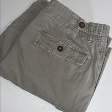 American Eagle Outfitters Men's Olive Cargo Shorts 34