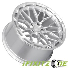 Dolce Magari 20x8.5 5x112 28mm Gloss Silver Machined Face Wheel 20 Inch Rim