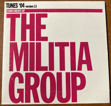 THE MILITIA GROUP~ADVANCE CD SAMPLER Tunes '04 NICE - Promo - Lovedrug - Cartel