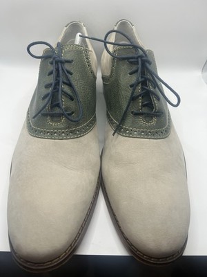 Cole Haan Saddle Oxford Preppy Classic Two Tone Wingtip  display picture 3
