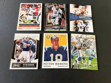 Peyton Manning-- lot of 6 cards- 2005 Topps Heritage+++--all nrmt 