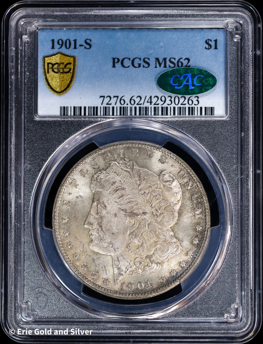 MS 62 Graded 1901 Year Morgan US Dollars (1878-1921) for sale | eBay