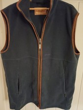 Chaleco Schoffel Oakham verde azulado talla UK 50