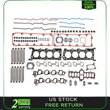 Head Gasket Set Bolts Fits Ford F150 Crown Victoria Lincoln Town Car 4.6l Sohc