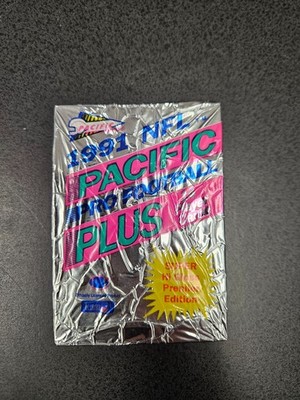 1991 Pacific Pro Football Plus (82) Unopened Packs