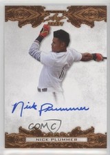 2015 Leaf Ultimate Draft Bronze Etched Foil Nick Plummer #BA-NP1 Auto 3pu