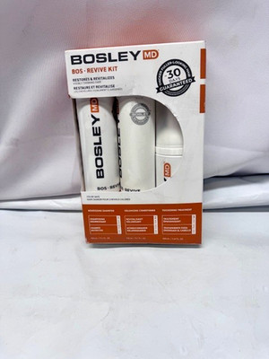 Bosley MD Bos Revive Kit Color Safe 30 Day Kit*New