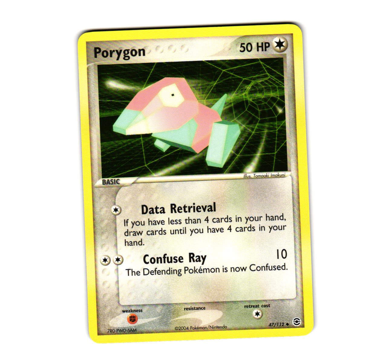 Pokemon Porygon 47/112 FireRed & LeafGreen Uncommon NM