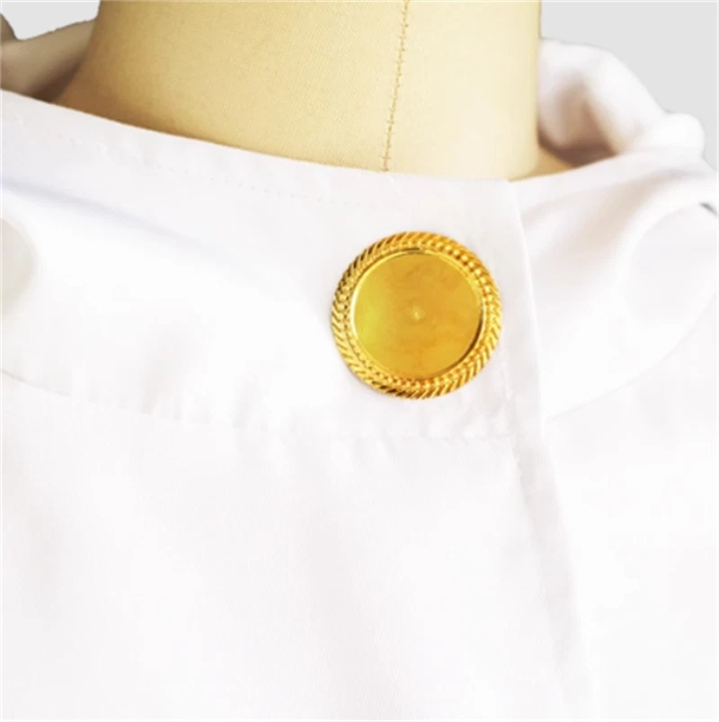 Re:Zero Emilia Cosplay Props Hooded Cloak Cat Ears Cape Uniform Costume New - Image 4 of 4