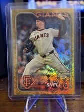 2024 Topps Chrome Logofractor Edition - Blake Snell #218 Gold Refractor /50