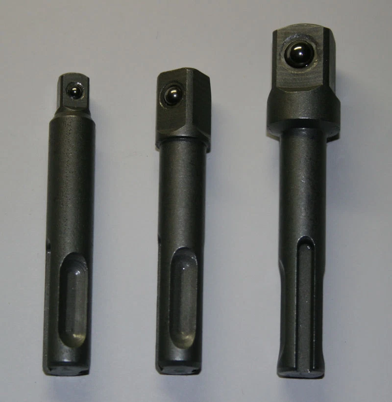3 SDS Adapter f Steckschlüssel in 1/4 u 1/2 u 3/8 Zoll