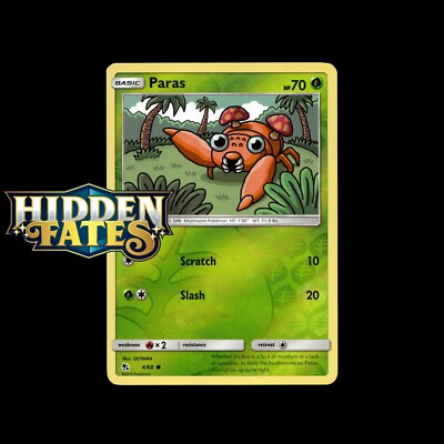 Pokemon Cards! Hidden Fates - Holo/Reverse Holo GX Shiny Rare Choose Your Card!