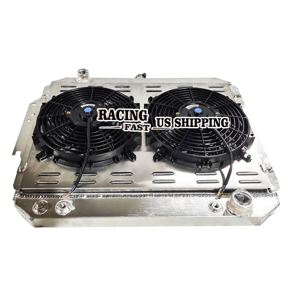 Radiator+Shroud Fan For 1979-1993 92 91 Dodge Ram D100 D150 W350 W250 Ramharger - Изображение 2 из 4