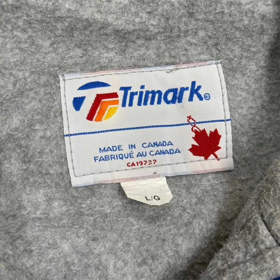 Vintage 1980s Old Diggers Hockey Club Embroidered Zip Up Jacket Large - Image 4 of 4